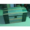 Image 1 : Antique Steamer Trunk 33 x 17 x 26 Overall - In Exc Condition