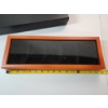 Image 3 : Wooden Glass-Top Coin Display/Storage Box - Holds 5 Standard Slabs