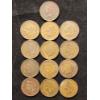Image 1 : Lot of 13 Assorted Indian Head Pennies - Great For Any Collector!