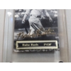Image 3 : RARE 1993 Babe Ruth Spectrum 24K Gold Signature Baseball Card #1047/5000