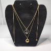 Image 4 : Three Gold-Filled Necklaces, Two with Unique Pendants