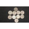 Image 8 : Assorted 90% Silver Dimes Including Barber, Mercury & Roosevelt Dimes - Face Value: $1.00