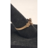Image 3 : Women's 10K Gold Victorian Style Ring With Opal (Missing Stone) - Size 7 - Weight: 1.0g