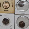 Image 2 : Variety of Vintage U.S. Copper Cents including Indian Head and Wheat Cents FV: $.18