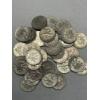 Image 4 : Lot of 40 90% Silver, Assorted Year, Roosevelt Dimes FV $4.00