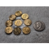 Image 11 : Two Collectible Penny Displays With $10 in Asstd. $1 Coins- 1909 VDB Penny & Last 20 Years of Wheats