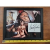 Image 8 : Star Wars Jabba The Hut & Princess Leia Framed Print With Carrie Fisher Autographed Notecard