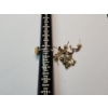 Image 8 : Gold-Tone Sterling Silver Jewelry: Opal Ring, 6 Pairs of Stud Earrings - Total Weight: 8.5g