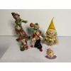 Assorted Clown Figurines - 5 Total