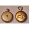 Image 2 : Two 17 Jewel Swiss Made Pocket Watches - Size 16 - Marcel & Armex - Embossed Cases