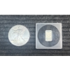 Image 1 : 2023 American Silver Eagle & 1 Tenth oz Silver Bar