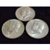 Image 2 : $1.50 Face Value in 90% Silver 1964 Kennedy Half Dollars