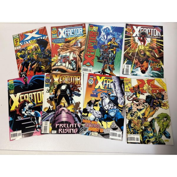 X-Factor Comic Books - Set of 8 Comics - Prelate Rising - The Haven Temptation