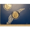 Image 14 : American Historic Society 4 Mercury Silver Dime Display W/13C US Stamp-Ft. 1923, 1924-S, 1925 & 1926