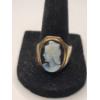Image 1 : Vintage Men's 10K Yellow Gold Hermes Hardstone Cameo Ring - Size 11 - Weight: 9.1g