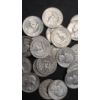Image 3 : Assorted Years/Mint Marks Washington 90% Silver Quarters - Face Value: $5.00