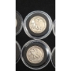Image 7 : Assorted Years & Mint Marks 90% Silver Walking Liberty Half Dollars In Coin Capsules -Face Value: $3