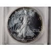 Image 2 : 1991 United States One Troy Oz American Eagle .999 Fine Silver Round in Protective Case