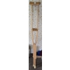 Image 1 : Vintage Adjustable Wooden Crutches