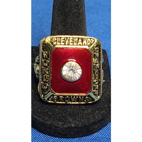 Cleveland Browns 1955 World Championship REPLICA Ring