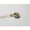 Image 3 : 14K Gold "Unstoppable Love/Dancing Diamond" 18" Necklace - Diamond Center & Diamond Accents TW: 4.2g