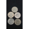 Image 2 : Assorted Years 40% Silver Kennedy Half Dollars - Face Value: $2.50