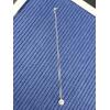 Image 3 : Sterling Silver Peace Necklace on Chain - ~17.5 inches - 3.4 Grams