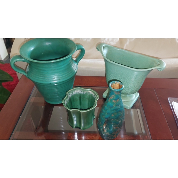 Small Group Of Vintage Pottery As Shown - See Pics
