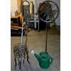 Image 1 : 2 Plant Stands, Shepherds Hook, Butterfly Decoration and Moreq