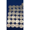 Image 2 : Assorted Years Washington Head Silver Quarters- Face Value: $12.00