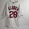 Image 3 : Official Majestic Cool Base Cleveland Indians MLB Home Jersey (M)