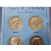 Image 2 : 1979-1980 P, D, S Mints Susan B. Anthony Uncirculated 6-Coin Set