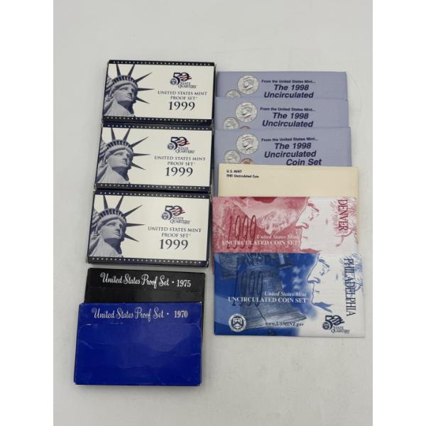 Lot of Assorted United States Proof Sets