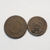 Image 4 : U.S. 1964 Two Cent Piece & 1864 Indian Head Token "Yankee Robinson's Big Show" 