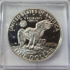 Image 4 : 1973-S Eisenhower Dollar Proof ICG PR69+ DCAM From Government Packaging Signed Austin Hutto Label
