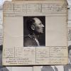 Image 2 : INTERESTING!!! Collection of 5 Antique MUGSHOT Bertillon Criminal Booking Sheets
