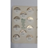 Image 2 : Assorted U.S 90% Silver Washington Quarters In Daily Quarter Saver Book - Face Value: $5.00