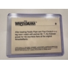 Image 2 : 1990 Hulk Hogan Wrestle Mania Wrestling Card In Protective Holder - Mint Condition - Incredible Card