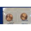 Image 2 : 1982 Lincoln Memorial Penny Cent Variety Set & (2) 2009 Lincoln Bicentennial Cents - FV: $0.09