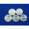 Image 3 : Lot of (5) 1/10th troy oz Walking Liberty Silver Rounds .999 Silver - 1/2 oz Silver Total!
