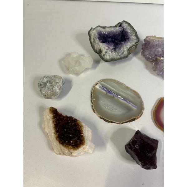 Crystals and Geodes of Different Shapes and Sizes - Break Open Geodes Arizona