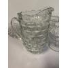 Image 3 : Fostoria Glassware Collection - Plate - Pitcher - Bowl - Cups