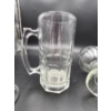 Image 2 : 2 Wine Goblets & 1 Beer Mug - 8 inches & 7.5 inches 