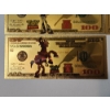 Image 6 : x5 Assorted Toy Story $100 99999999 24K Gold Foil Banknotes Set w/ CoA