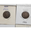 Image 3 : Eight Assorted Indian Head Pennies Ranging in Dates Dating Back to 1889~ Various Conditions!