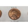 Image 6 : Small 1964 Nixon Cent, Gettysburg & Apollo Moon Missions Stamped Commemorative Lincoln Cents 
