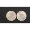 Image 2 : (2) 1964 90% Silver Kennedy Half Dollars - Face Value: $1.00