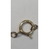 Image 5 : 10K Gold Pendant With Heart Cut Fire Opal On Gold Filled 18" Chain - See Description For Weights
