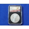 Image 1 : 2023 Silver American Eagle First Releases 1 Ounce Fine Silver Graded MS 70 by NGC 