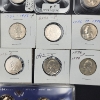 Image 13 : Large U.S. Coin Lot! Assorted Dollars, Quarters, Dimes, & 1967 Mint Set Including 40% Silver Half Do